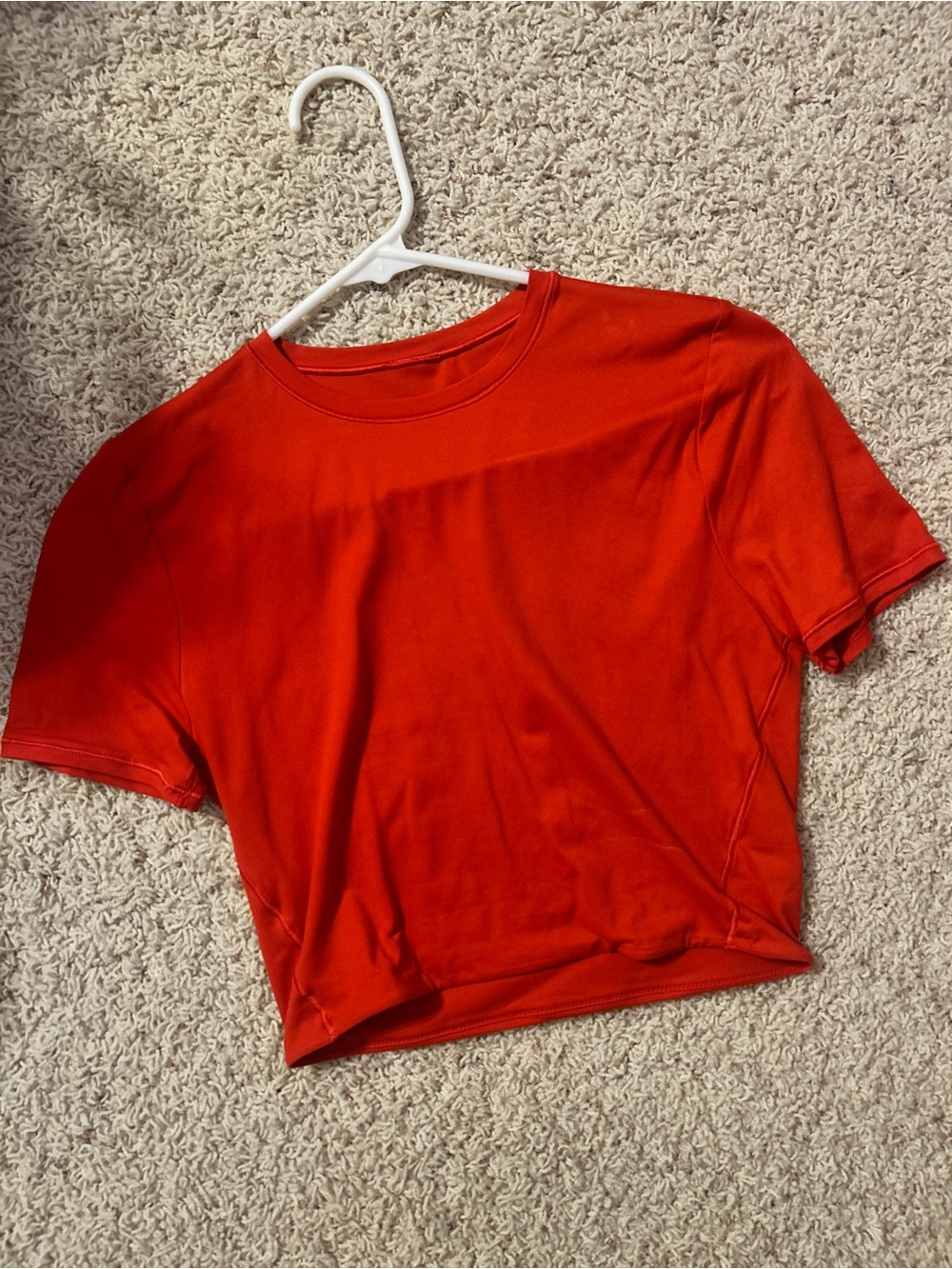 Lululemon Wundermost Cropped T
